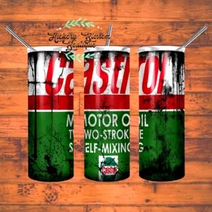 Castrol oil greasy 20oz Tumbler